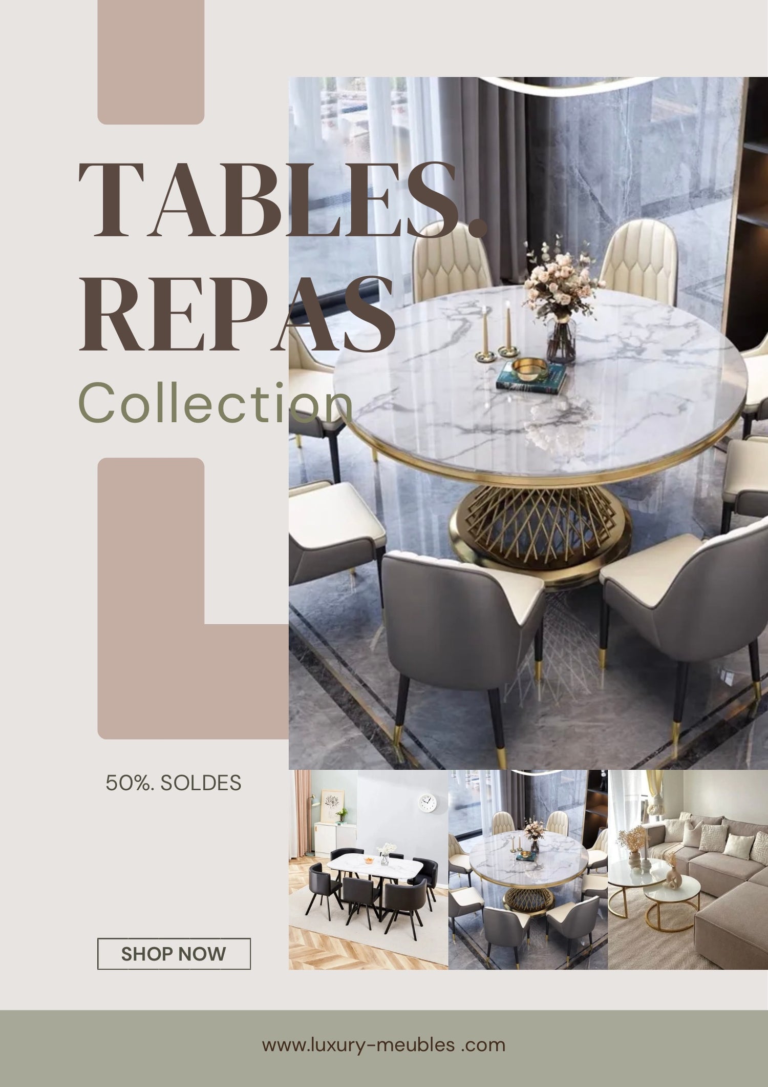 TABLES REPAS